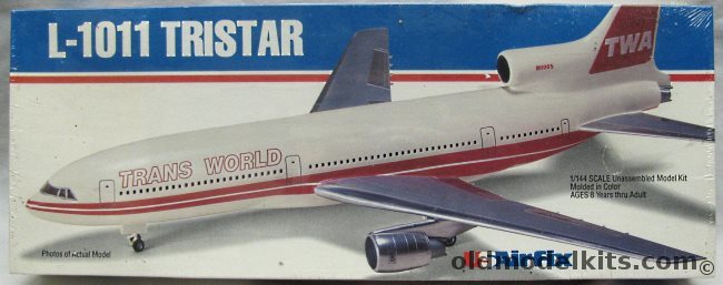 Airfix 1/144 Lockheed L-1011 Tristar TWA, 60505 plastic model kit